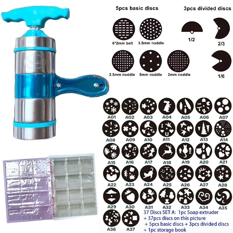 Soap Making Kit For Beginners - Regina-Kit de fabrication de disques d'extrudeuse
