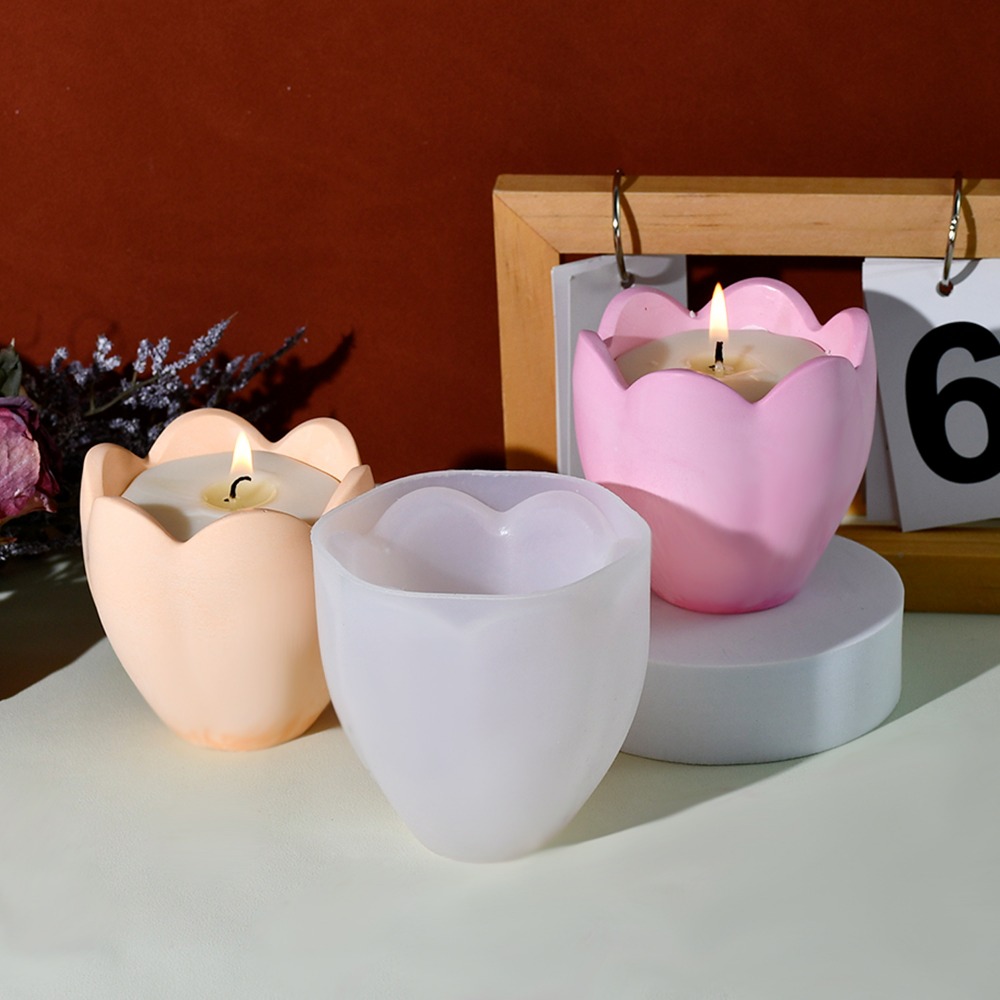 Bougeoir tulipe avec moules en - Soap Making Instructions avis et prix